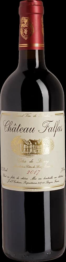 Вино chateau falfas cotes de bourg